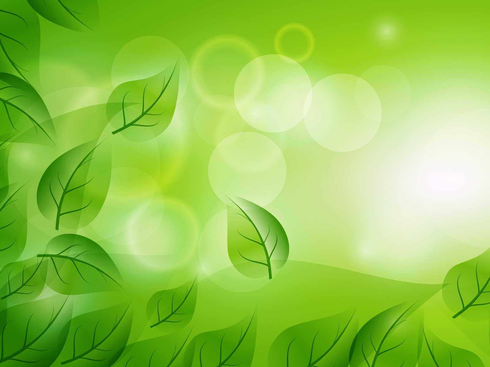 Abstraction Leaf Cuts Powerpoint Templates - Abstract, Green - Free PPT  Backgrounds and Templates