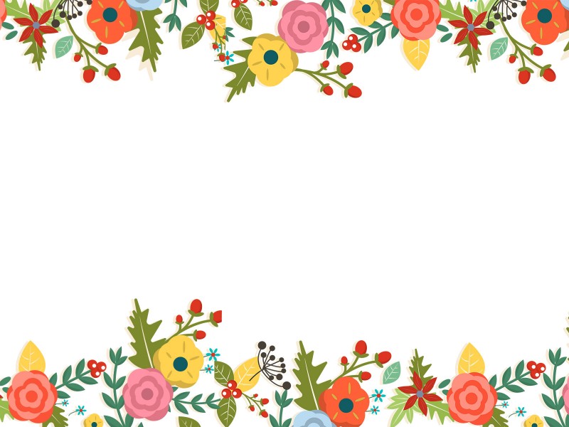 Cute Flower Floral Backgrounds 800x600