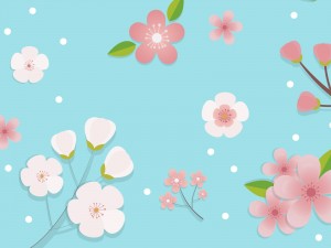 Wild Flower PPT Backgrounds