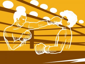 Boxing Background Sports