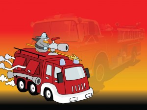 Fire Truck PPT Template