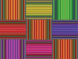 Vertical Colored Stripes PPT Backgrounds