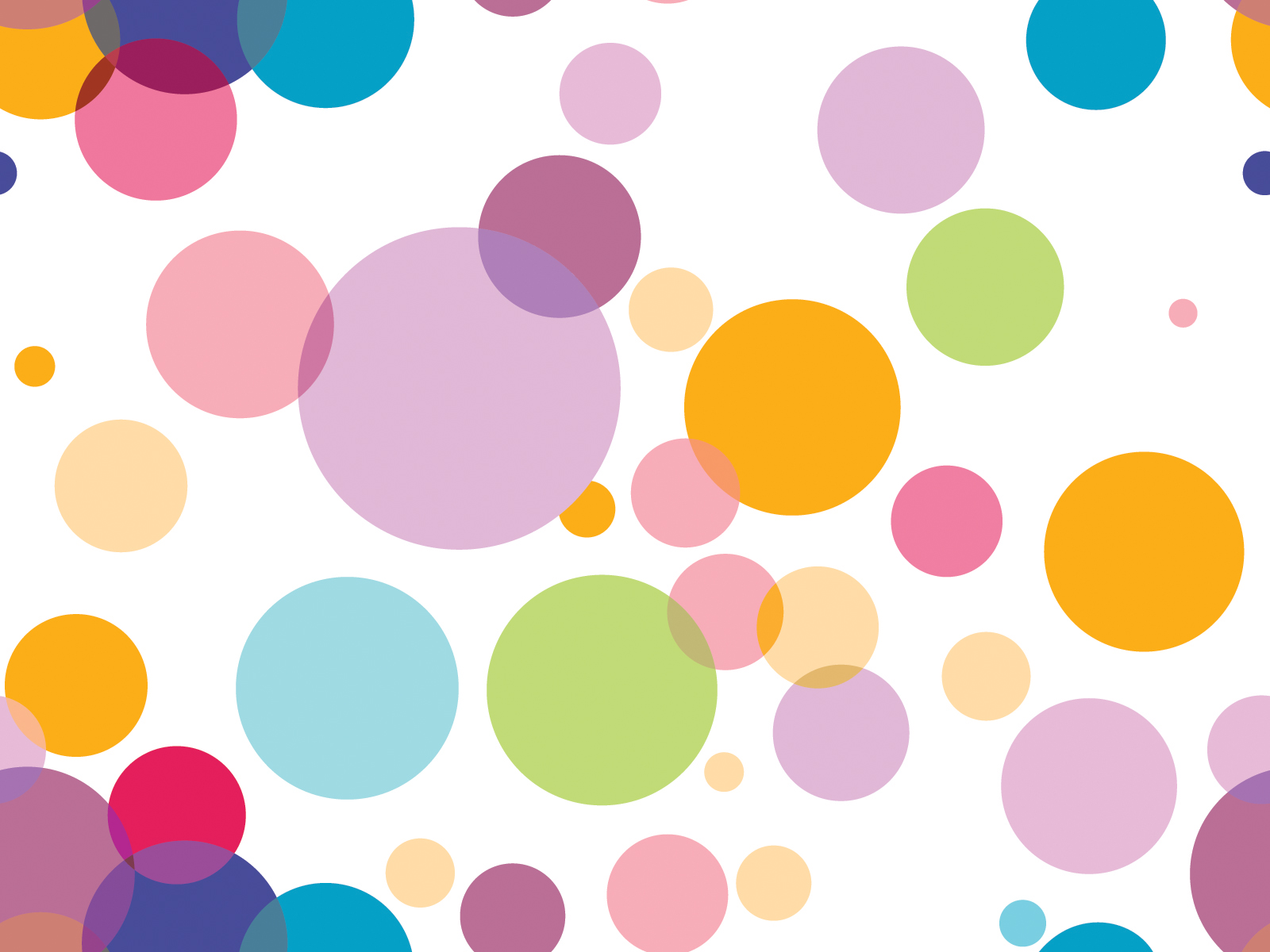 Colorful Circles on White Powerpoint Templates - Abstract, Black, Blue,  Orange, Red, White - Free PPT Backgrounds and Templates