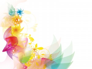 Colorful Floral PPT Backgrounds