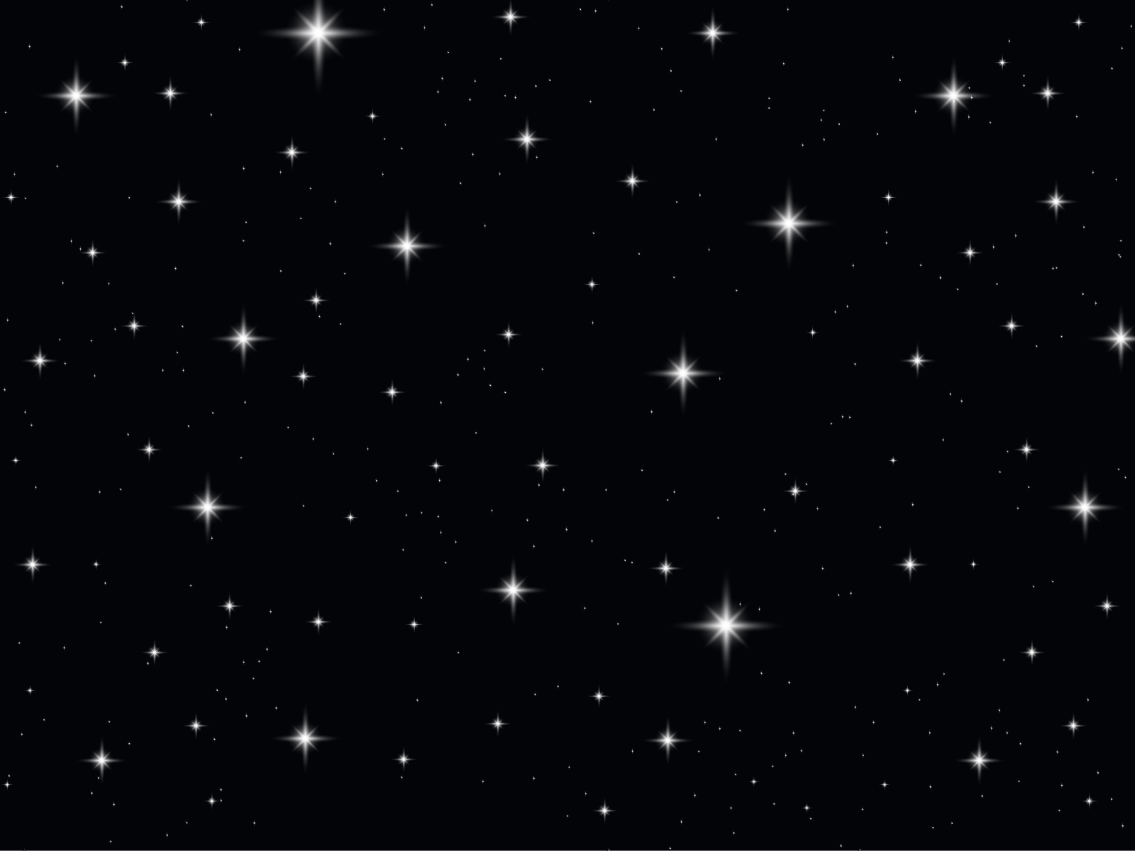 Stars At Night Powerpoint Templates Black Textures Free Ppt