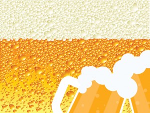Beer Pattern PPT Backgrounds