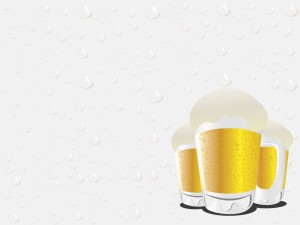 Beer Glasses Powerpoint Template