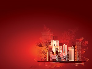 City Abstract PPT Backgrounds