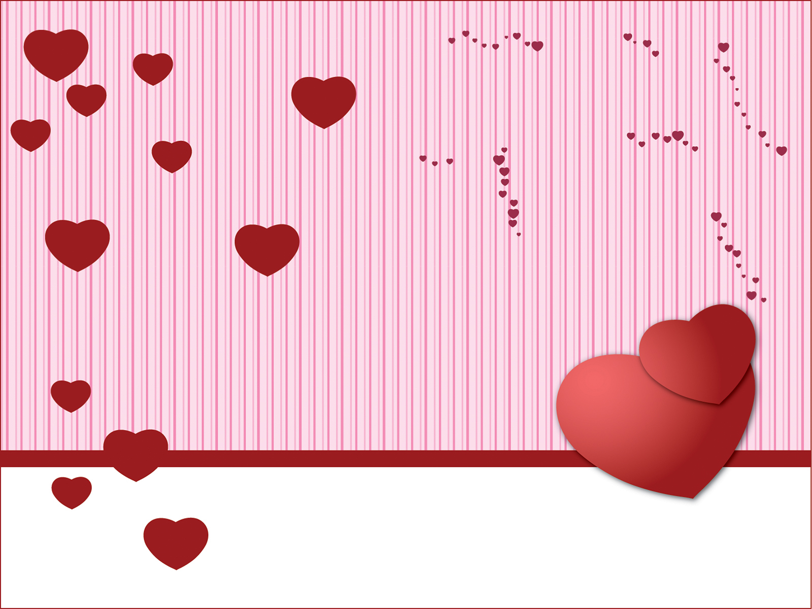 Valentine Days Card Powerpoint Templates - 20D Graphics, Holidays Pertaining To Valentine Powerpoint Templates Free