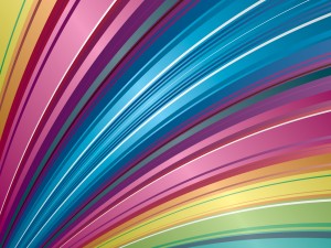 Colorful Rainbow Stripes Backgrounds