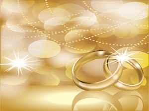 Wedding Rings Powerpoint Template