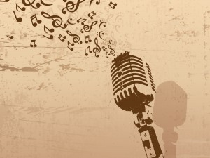 Microphone PPT Backgrounds