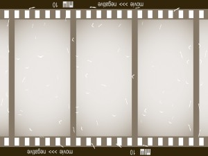 Old Film Strip PPT Backgrounds
