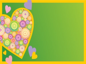Love Candies PPT Backgrounds