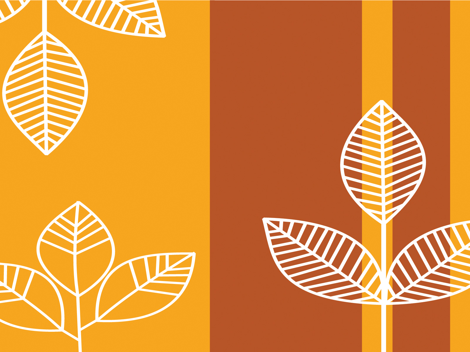 Line Leaves Powerpoint Templates - Arts, Brown, Yellow - Free PPT  Backgrounds and Templates