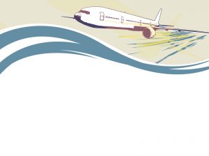 A Plane Illustration Powerpoint
