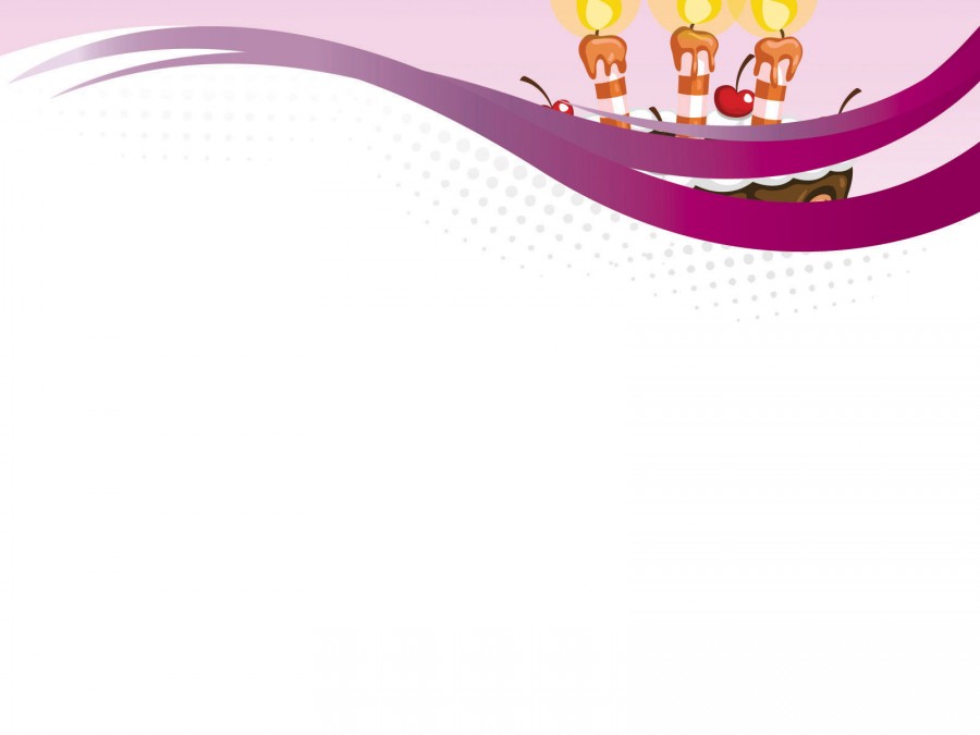 Decoration On Wedding Cake Powerpoint Templates Food Drink Fuchsia 