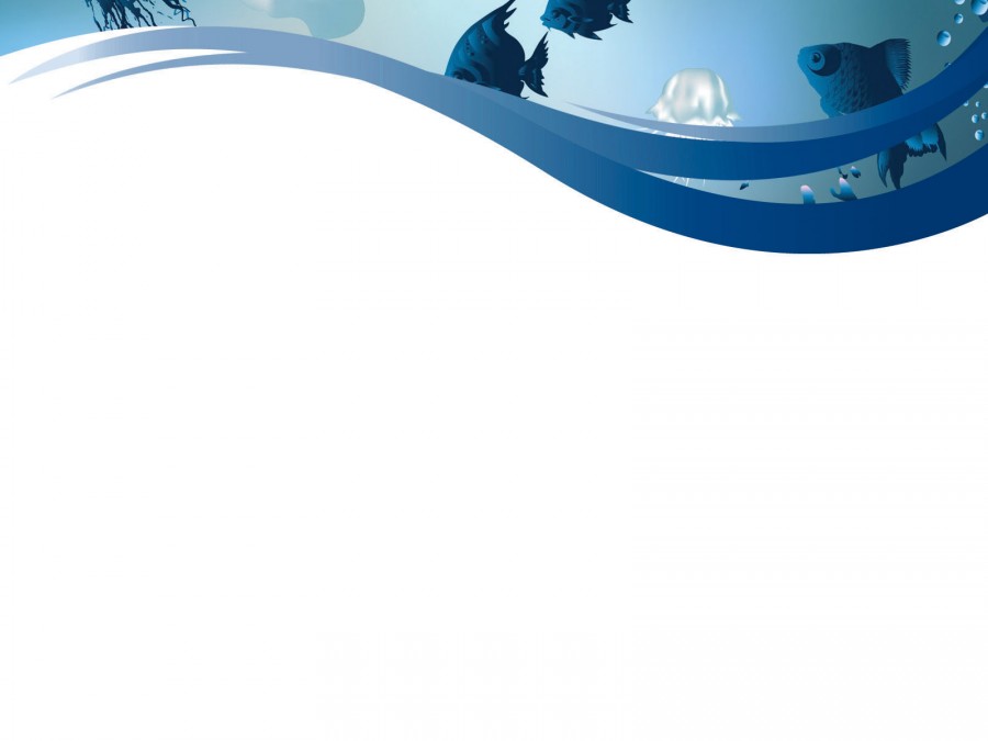 Scuba Diving Powerpoint Templates - Animals & Wildlife, Blue Backgrounds
