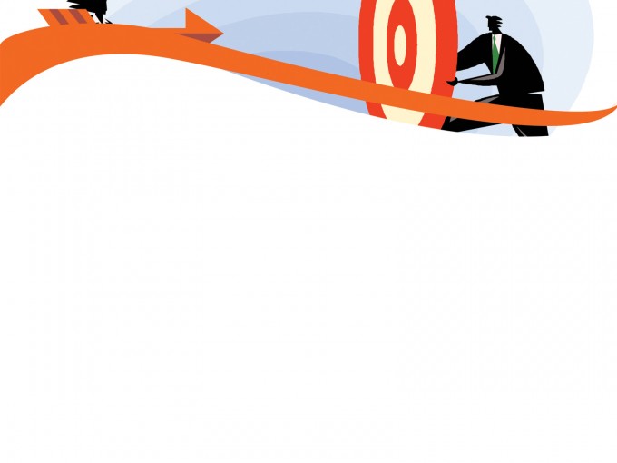 Archery Powerpoint Templates - Black, Business & Finance, Orange, Red ...