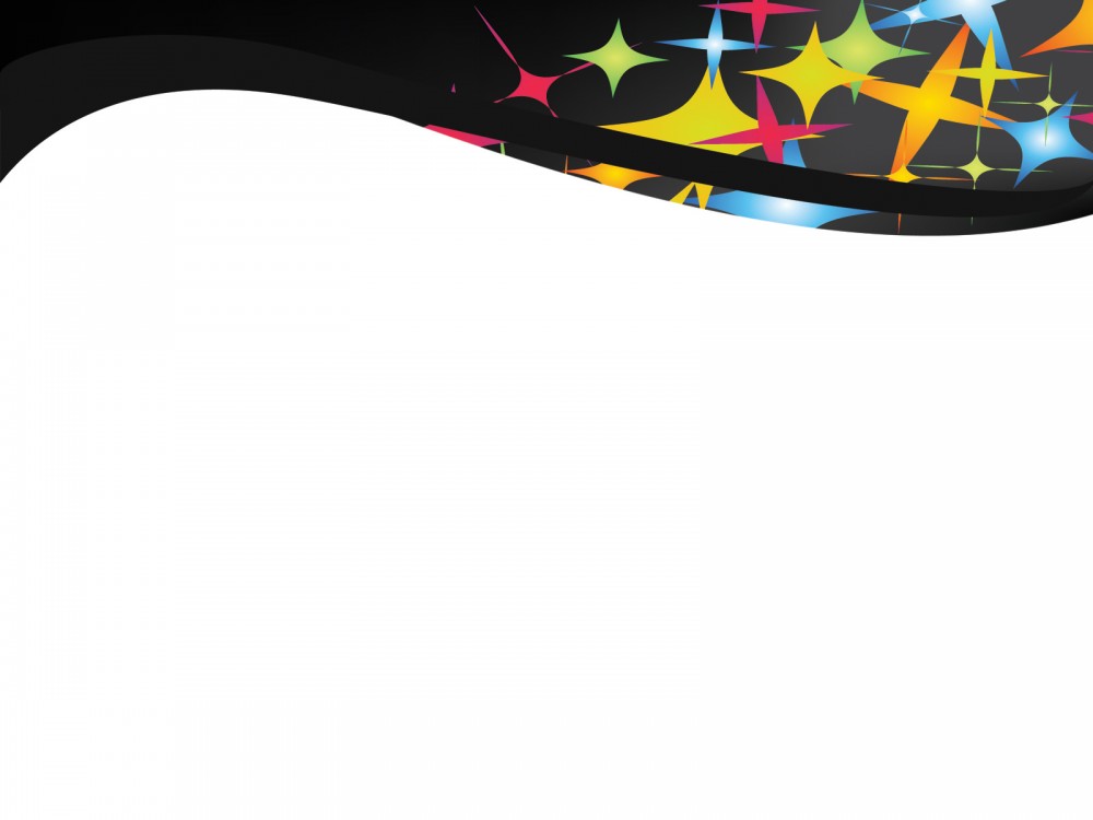 Colorful Light Sparks Powerpoint Templates Abstract Black Green 