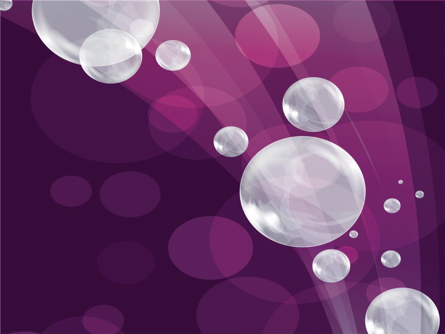 Magic Night Template Powerpoint Templates Abstract Brown Fuchsia 