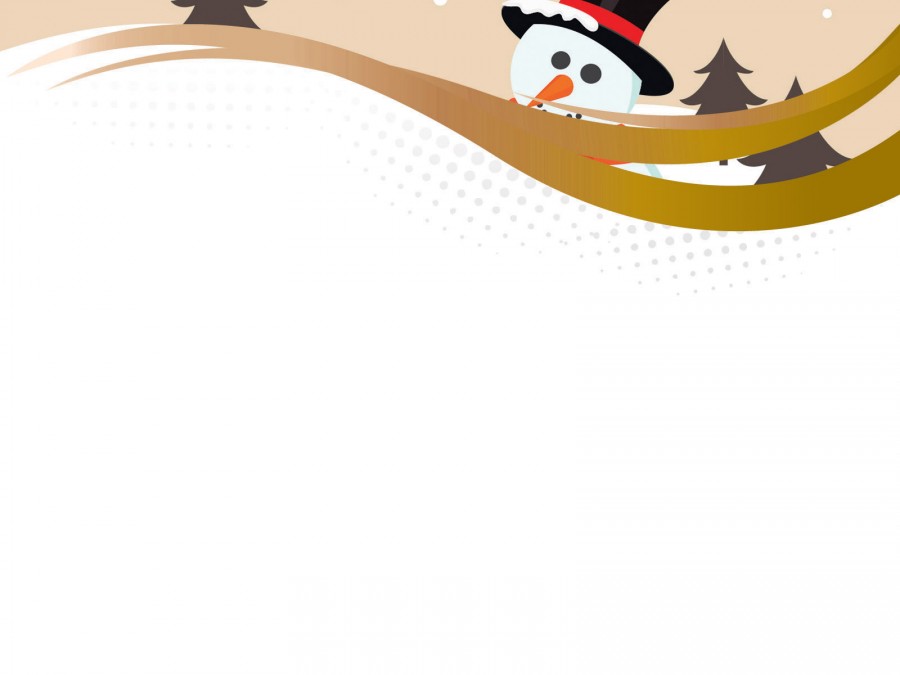 Christmas Snowman & Gift Powerpoint Templates - Christmas, Holidays ...