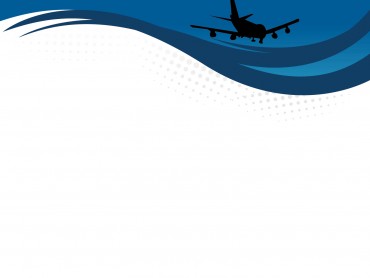 Backgroundpowerpoint Air Airport on Sky Powerpoint Templates - Blue, Car & Transportation ...