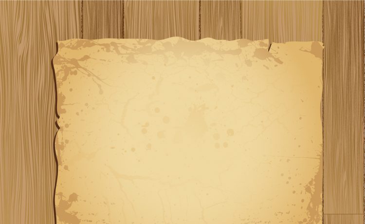 Parchoment on Wood Backgrounds