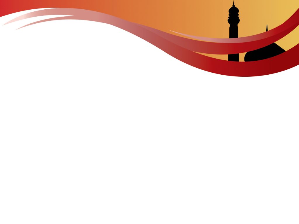 Mosque Religious Powerpoint Templates - Red, Religious Backgrounds