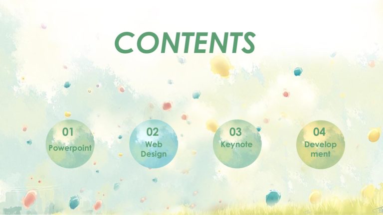 Spring Abstract Powerpoint Smell of Spring Powerpoint Templates - Abstract Backgrounds
