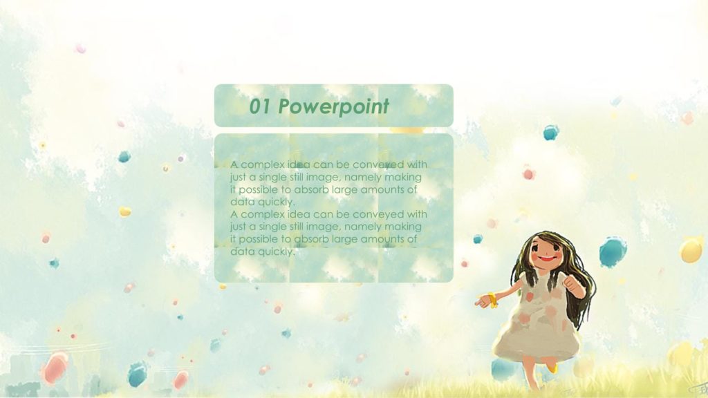Spring Powerpoint Abstract Backgorunds Smell of Spring Powerpoint Templates - Abstract Backgrounds