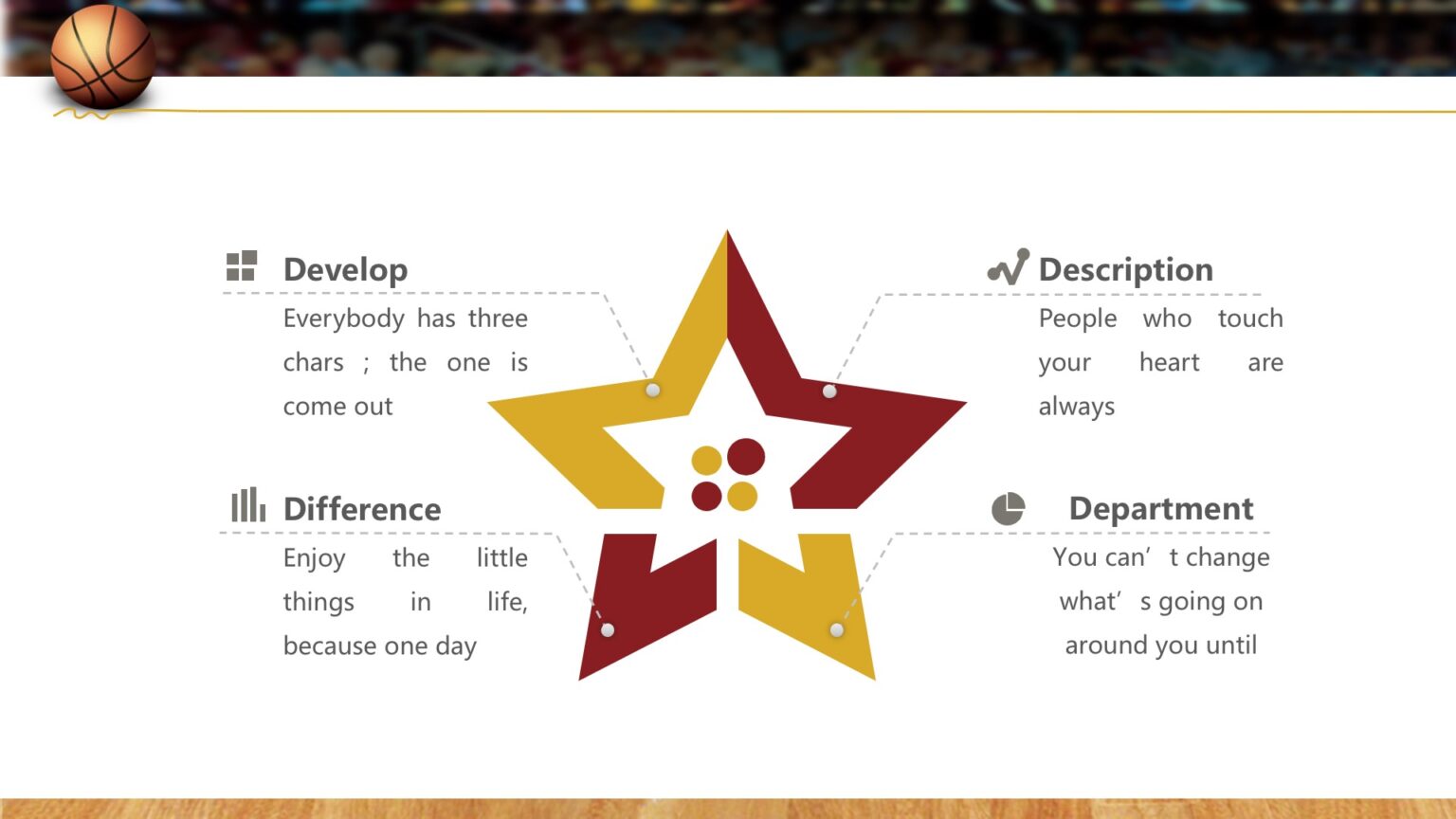 Basketball Powerpoint Templates - Sports Backgrounds