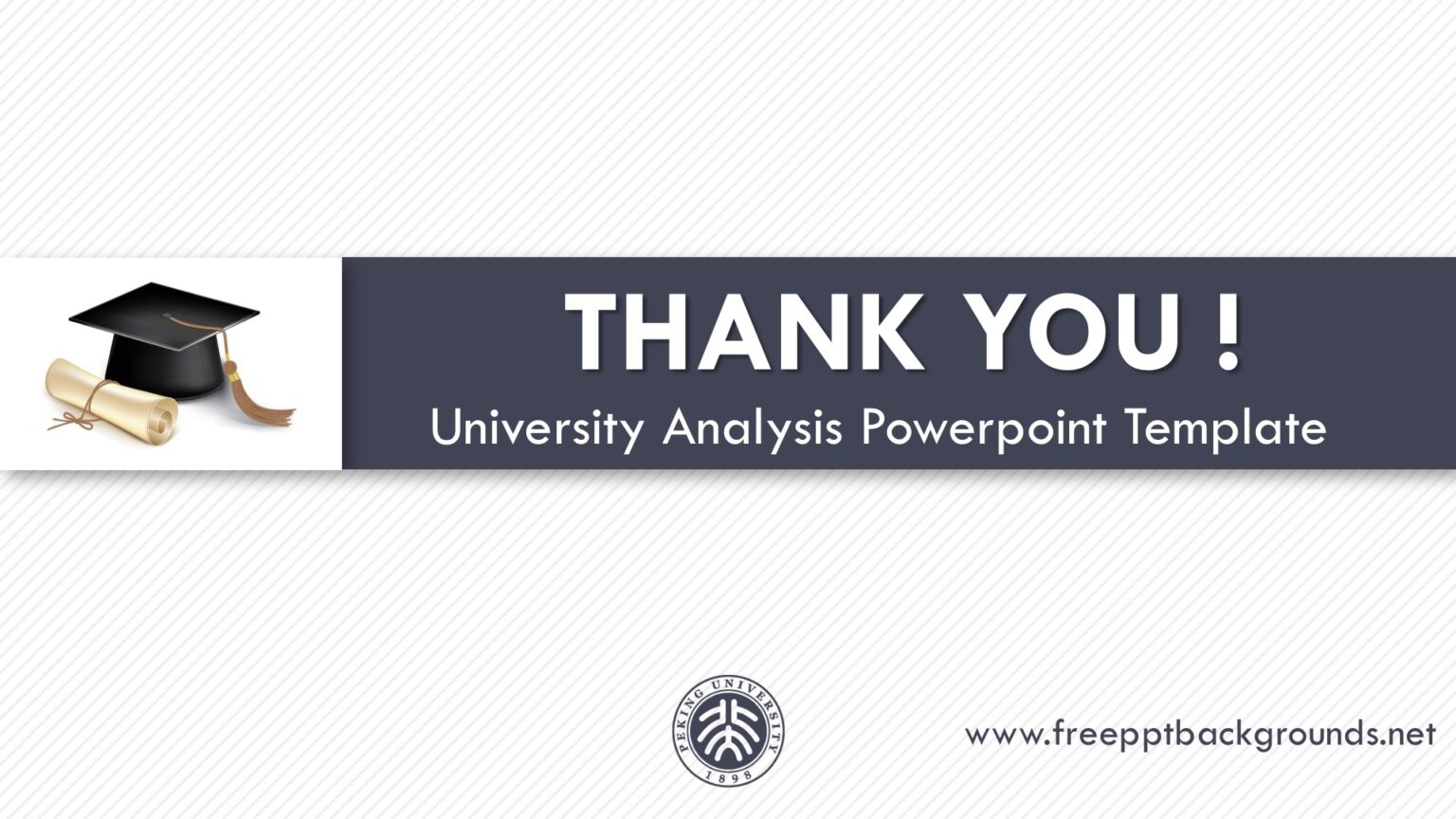 University Analysis Powerpoint Templates - 3D Graphics, Abstract, Blue ...