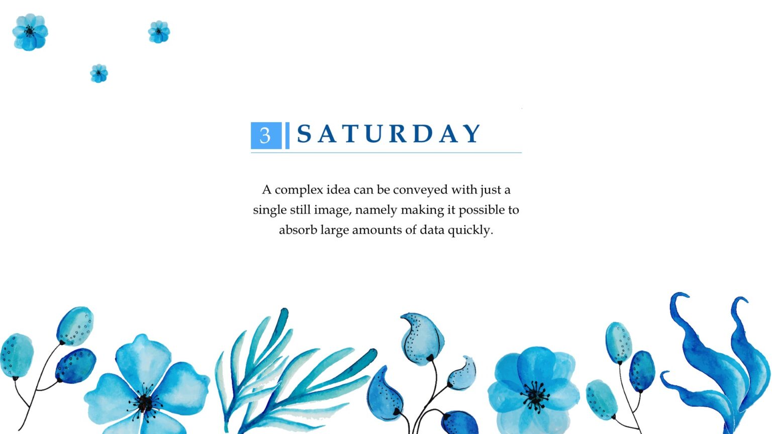 Blue Art Powerpoint Templates - Arts, Blue Backgrounds