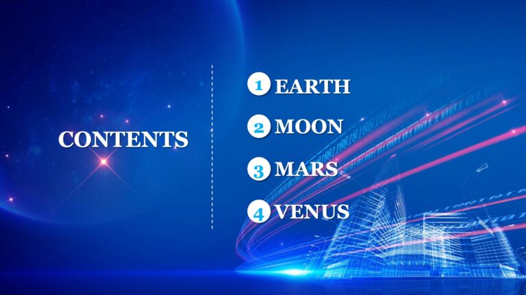 Powerpoint Design With Space Creativity Space Studio Powerpoint Templates - Arts, Blue, Science ...