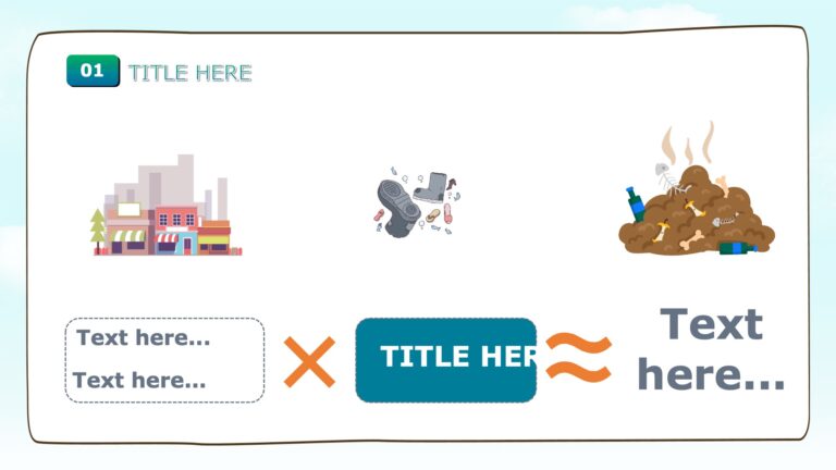 Waste Collection Powerpoint Templates - 3D Graphics, Kids, Objects ...